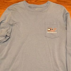 Vineyard Vines long sleeve pocket t